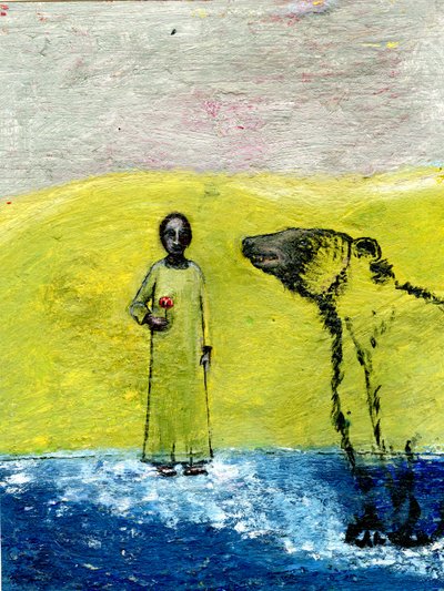 Süße Rose und Brauner Bär, 2005 von Gigi Sudbury